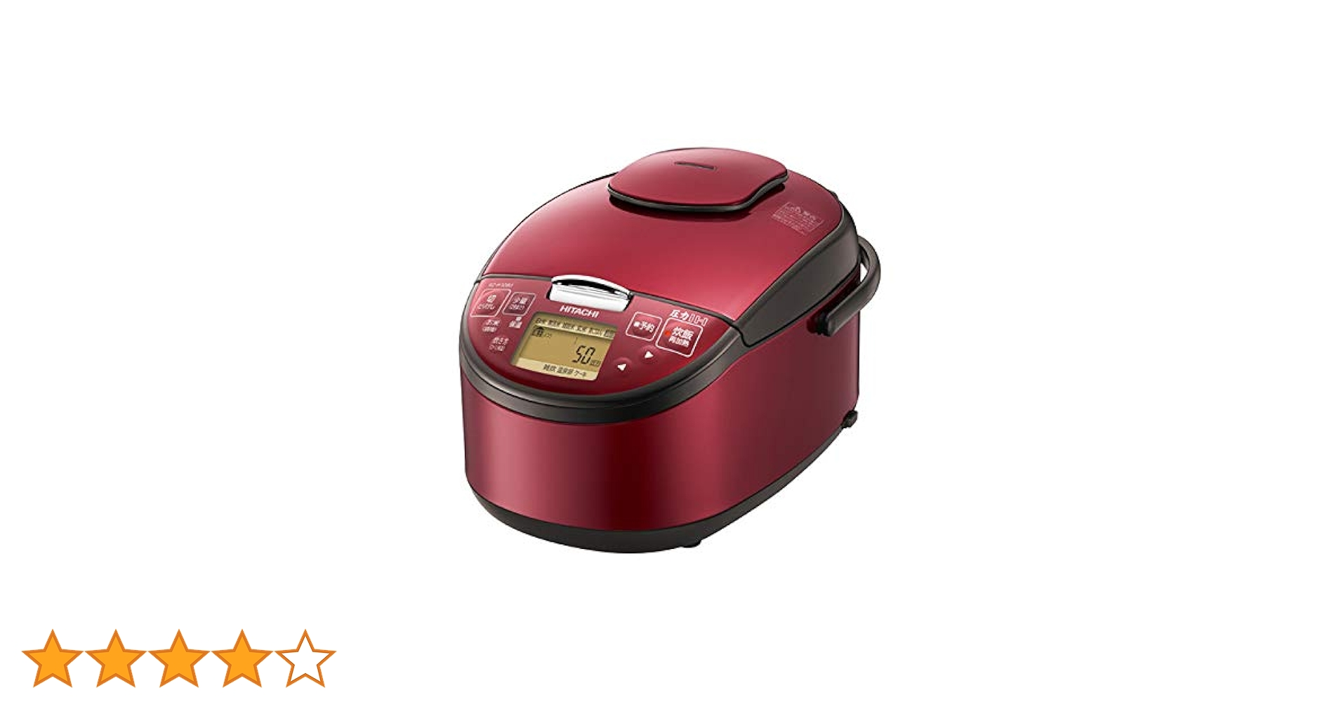 Amazon | 日立製作所 圧力IH炊飯器5.5合 RZ-H10BJ R | 日立
